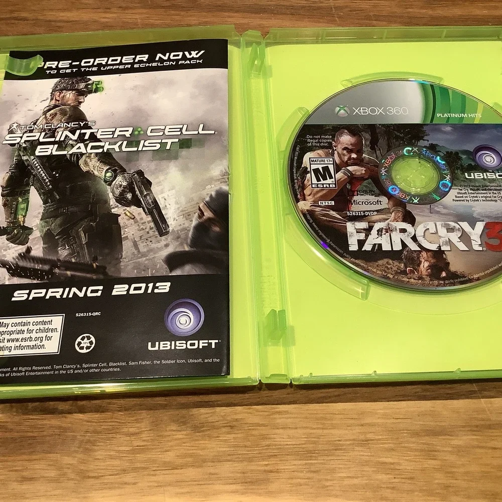 Far Cry 3 Xbox 360 – Complete Game, Case & Manual, Action Adventure Shooter